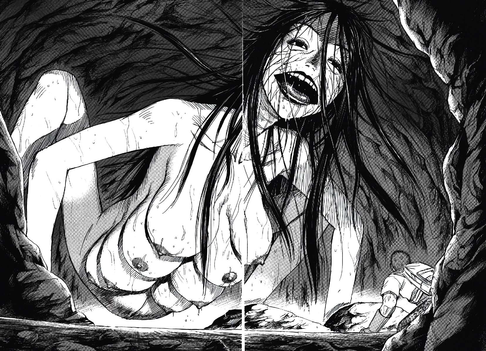 Higanjima - Saigo no 47 Hiai Chapter 97 page 18 - Chapter 97: Mother and Child