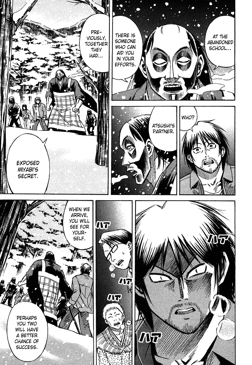 Higanjima Chapter 100 page 16 - Chapter 100: Atsushi's Partner
