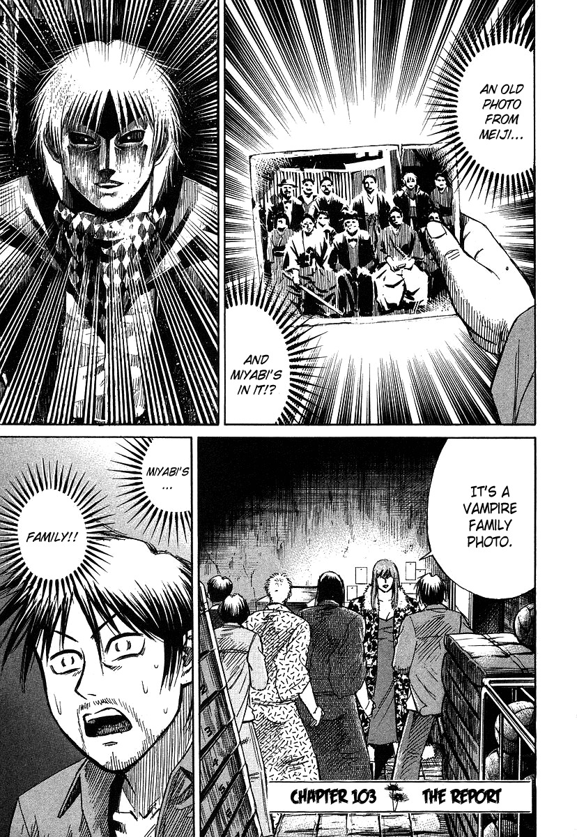 Higanjima Chapter 103 page 1 - Chapter 103: The Report