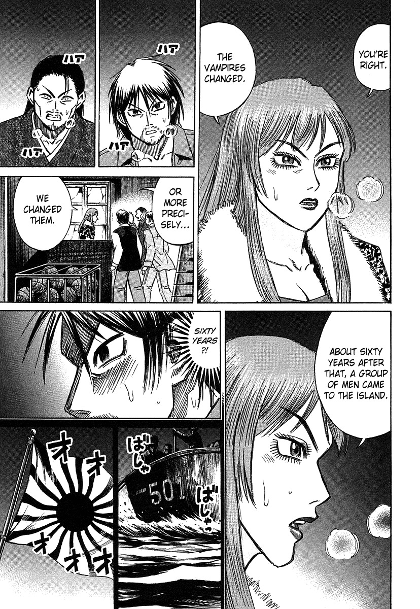 Higanjima Chapter 103 page 13 - Chapter 103: The Report