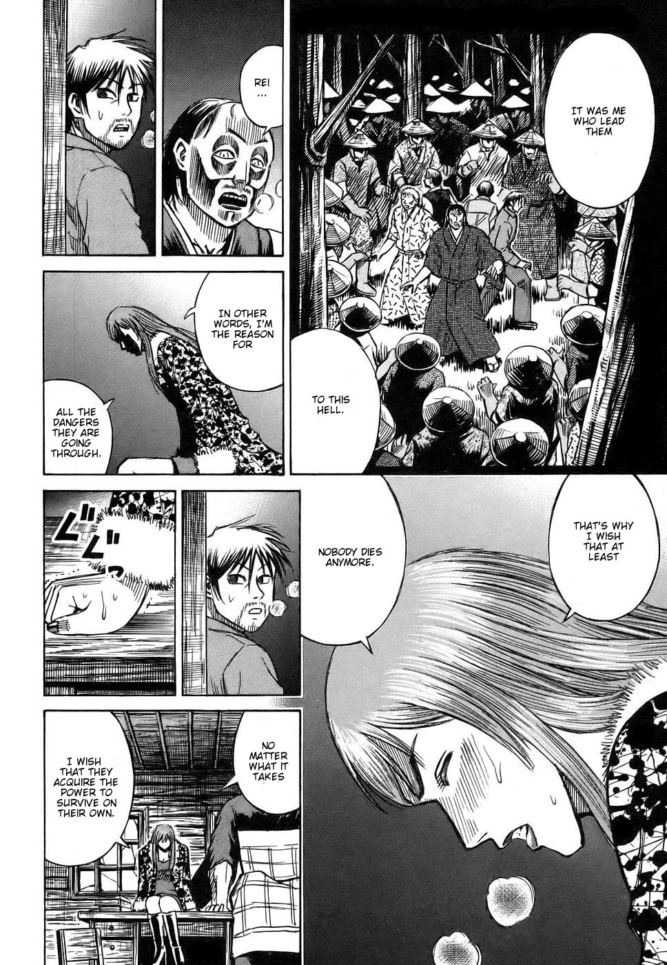 Higanjima Chapter 112 page 15 - Chapter 112: True Motives