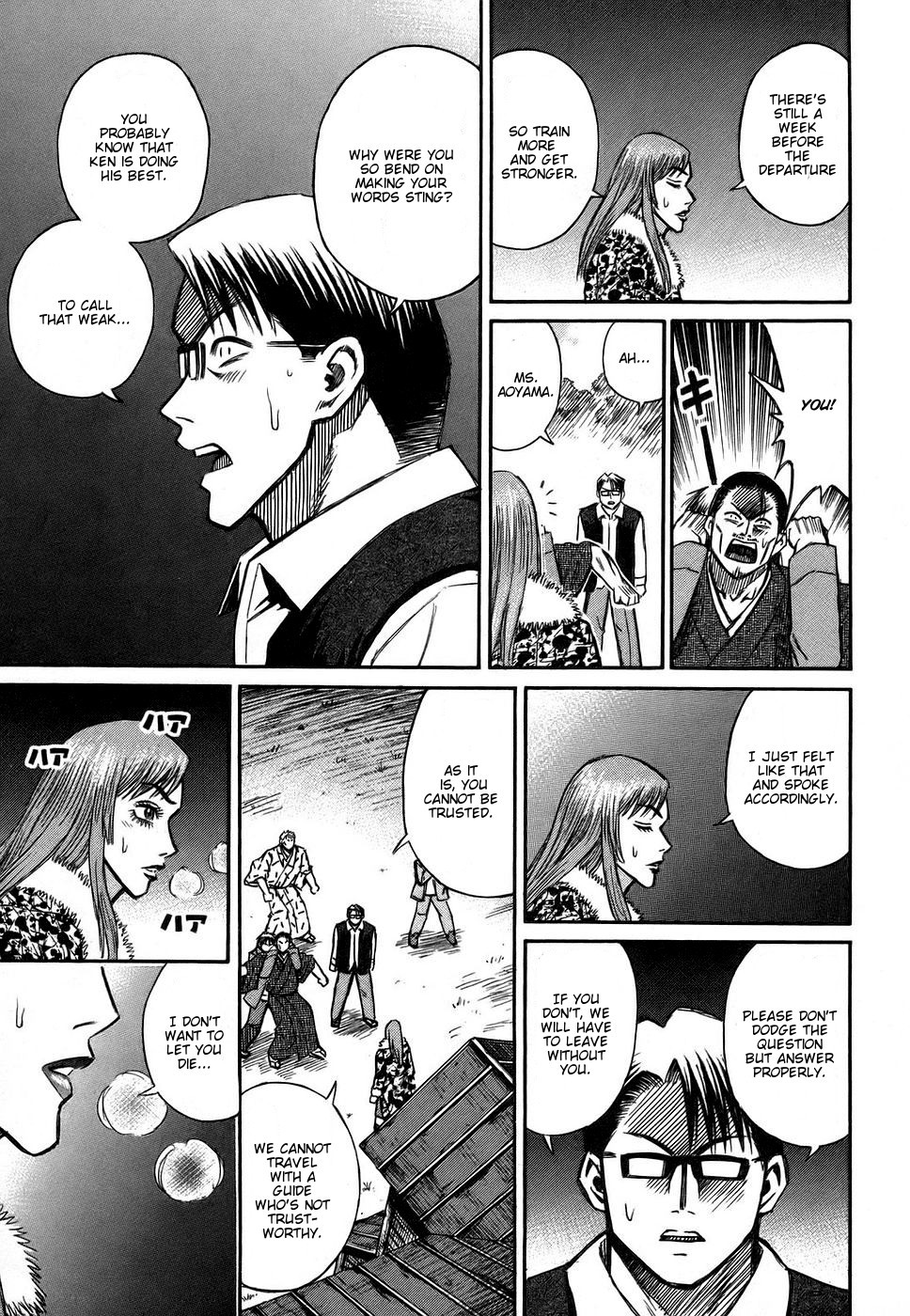 Higanjima Chapter 112 page 18 - Chapter 112: True Motives