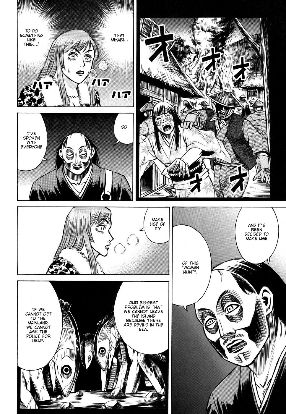 Higanjima Chapter 114 page 13 - Chapter 114: Hunting for Women