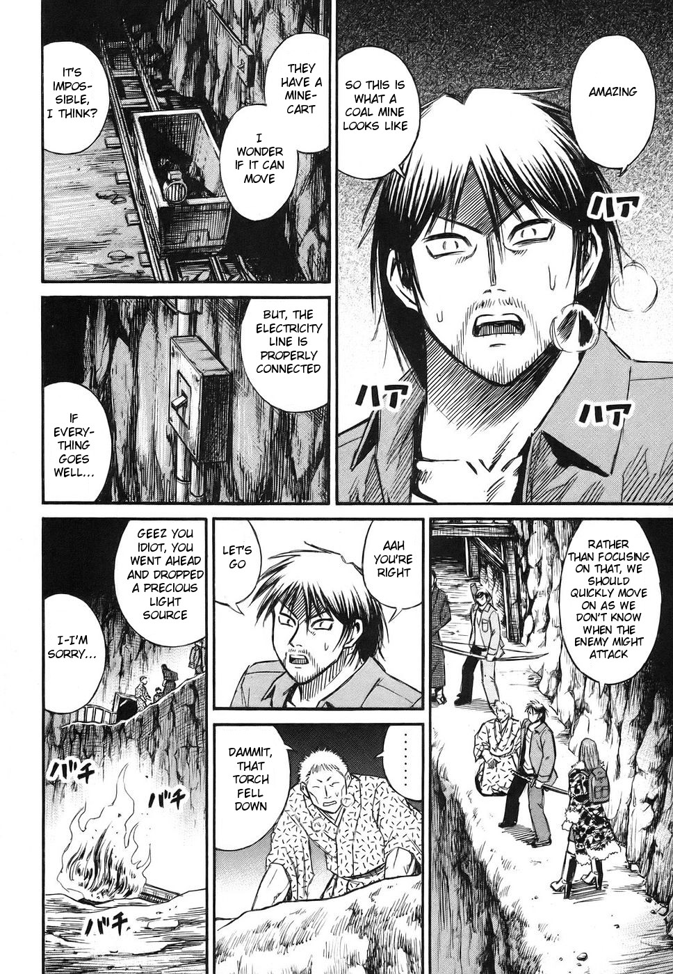 Higanjima Chapter 117 page 16 - Chapter 117: Coal Mine
