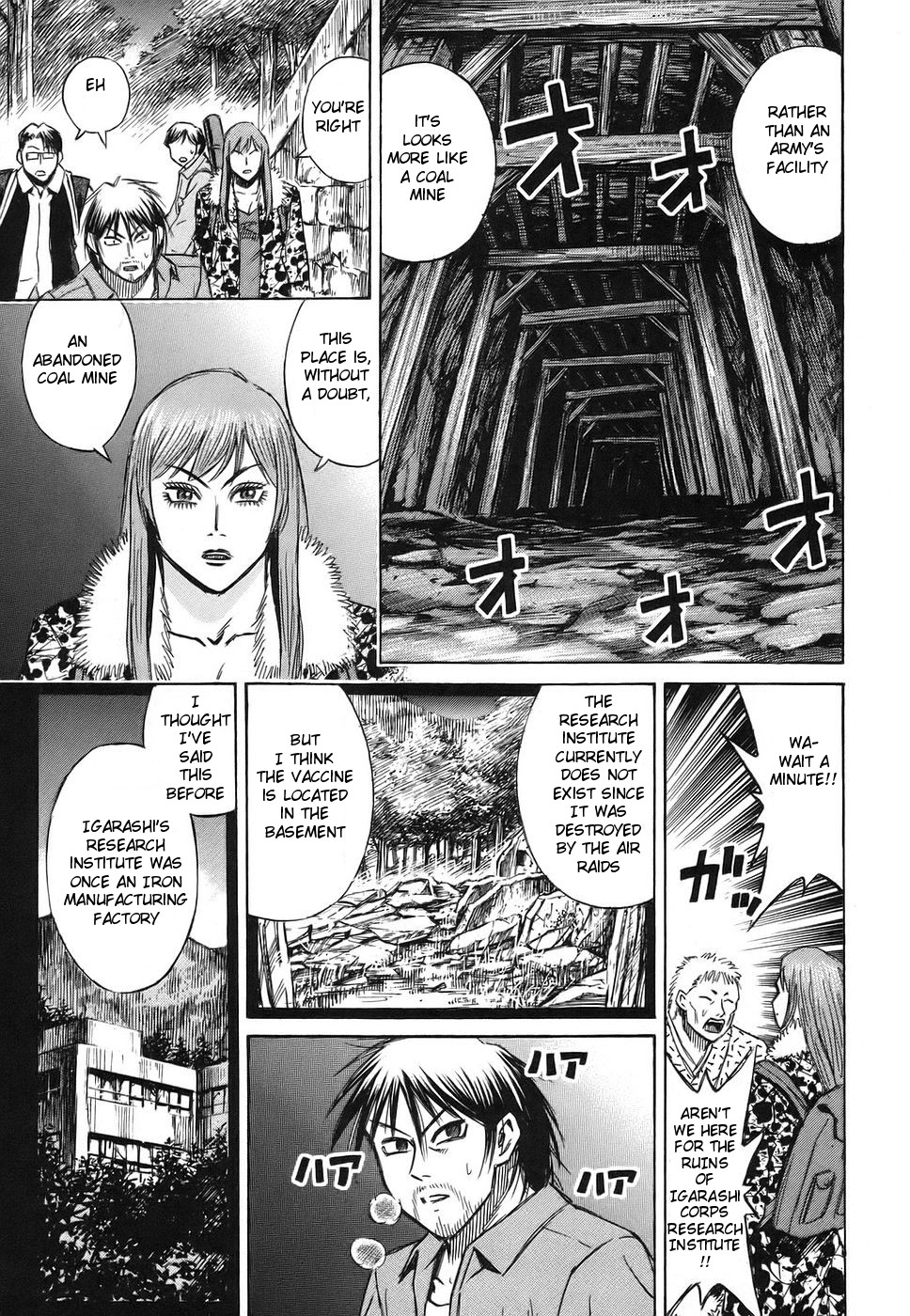 Higanjima Chapter 117 page 6 - Chapter 117: Coal Mine