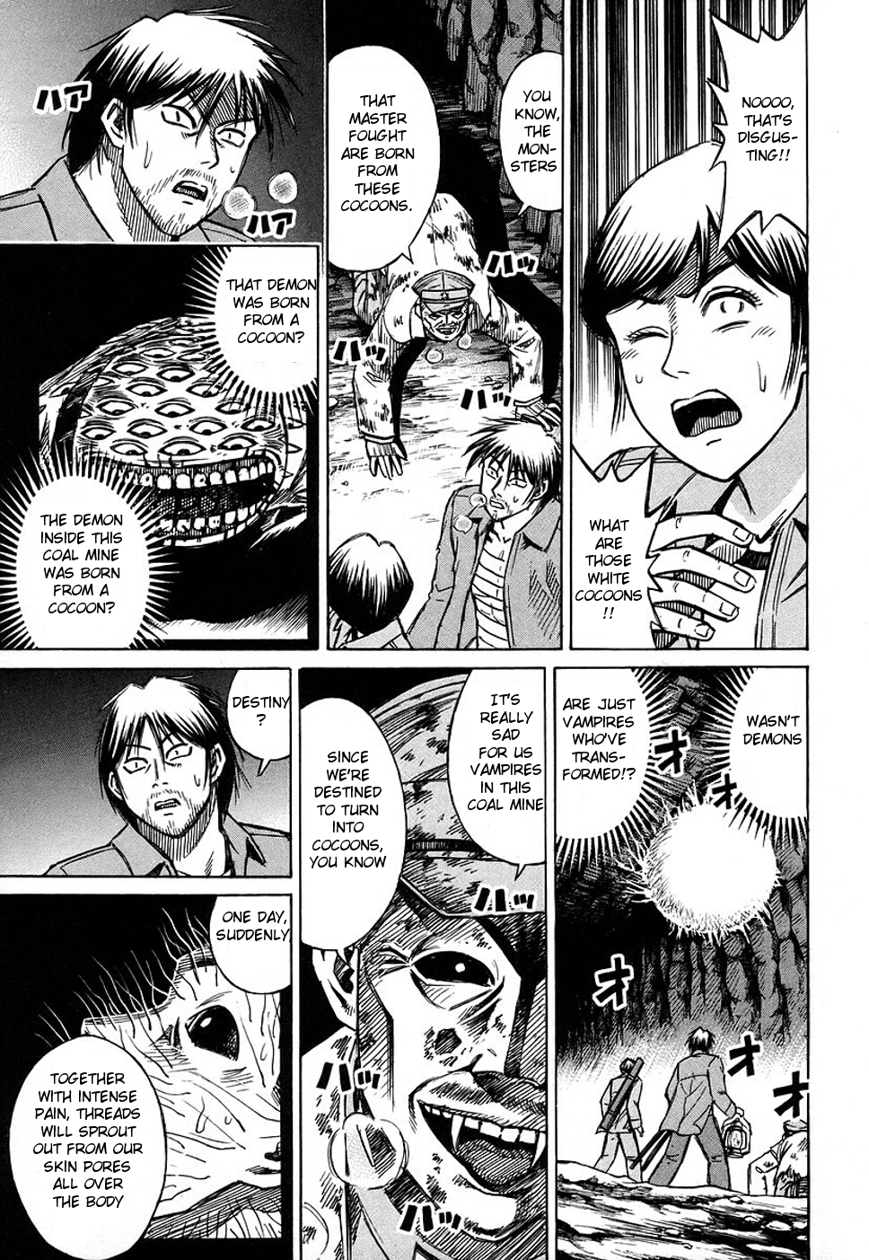 Higanjima Chapter 123 page 7 - Chapter 123: Cocoon