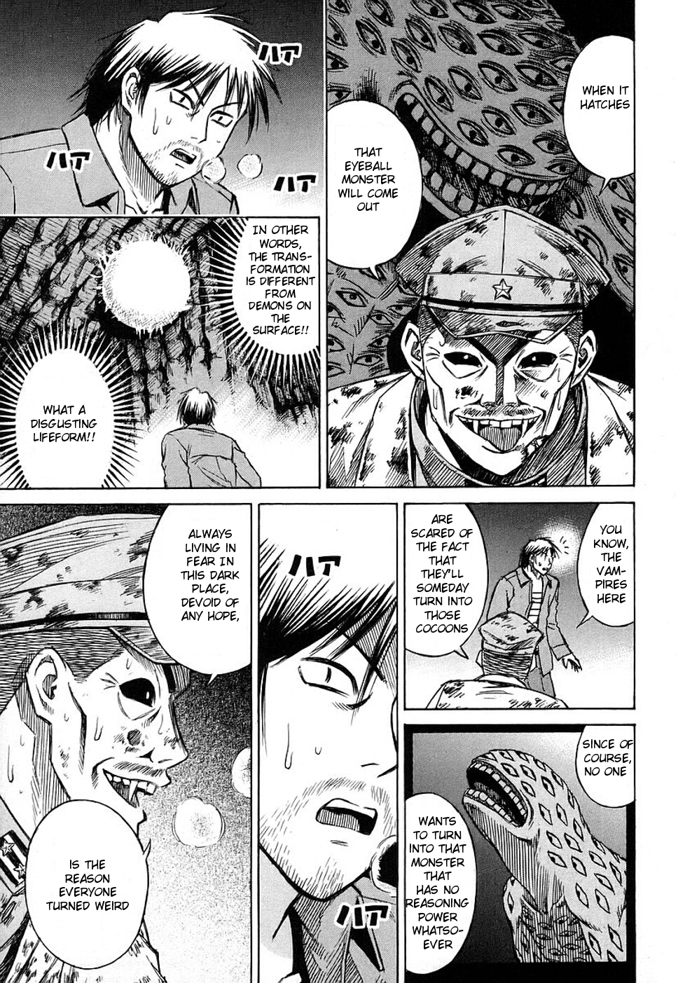 Higanjima Chapter 123 page 9 - Chapter 123: Cocoon