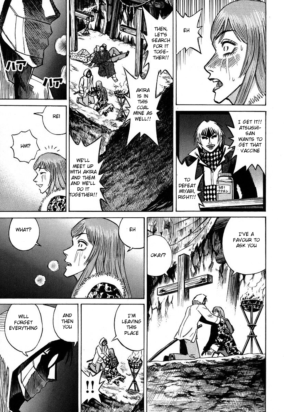 Higanjima Chapter 126 page 11 - Chapter 126: The Man Who Appeared
