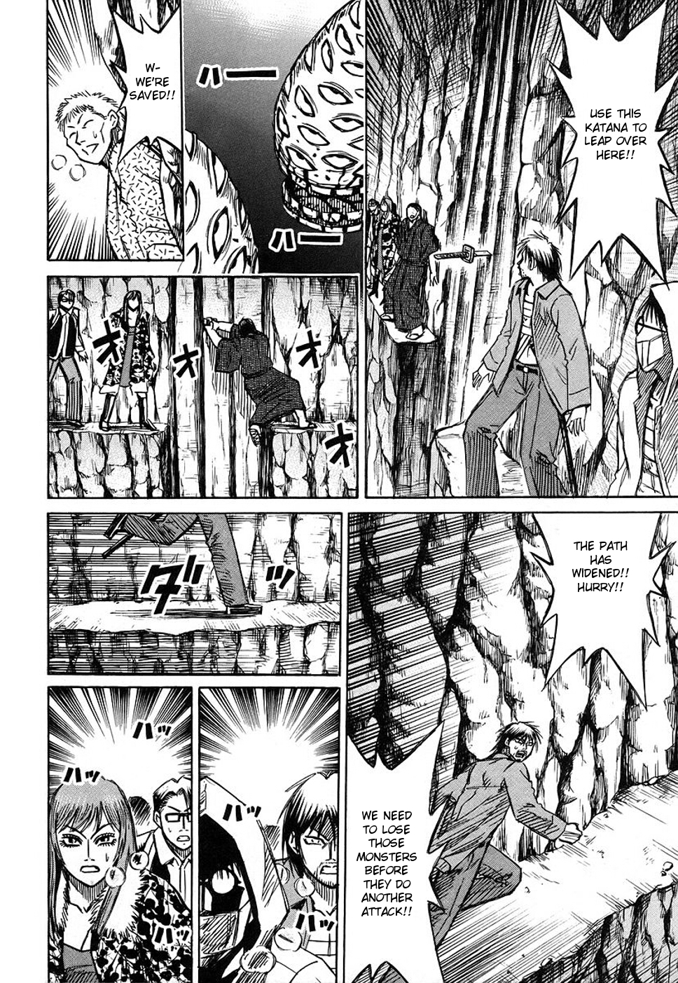 Higanjima Chapter 129 page 13 - Chapter 129: Jump