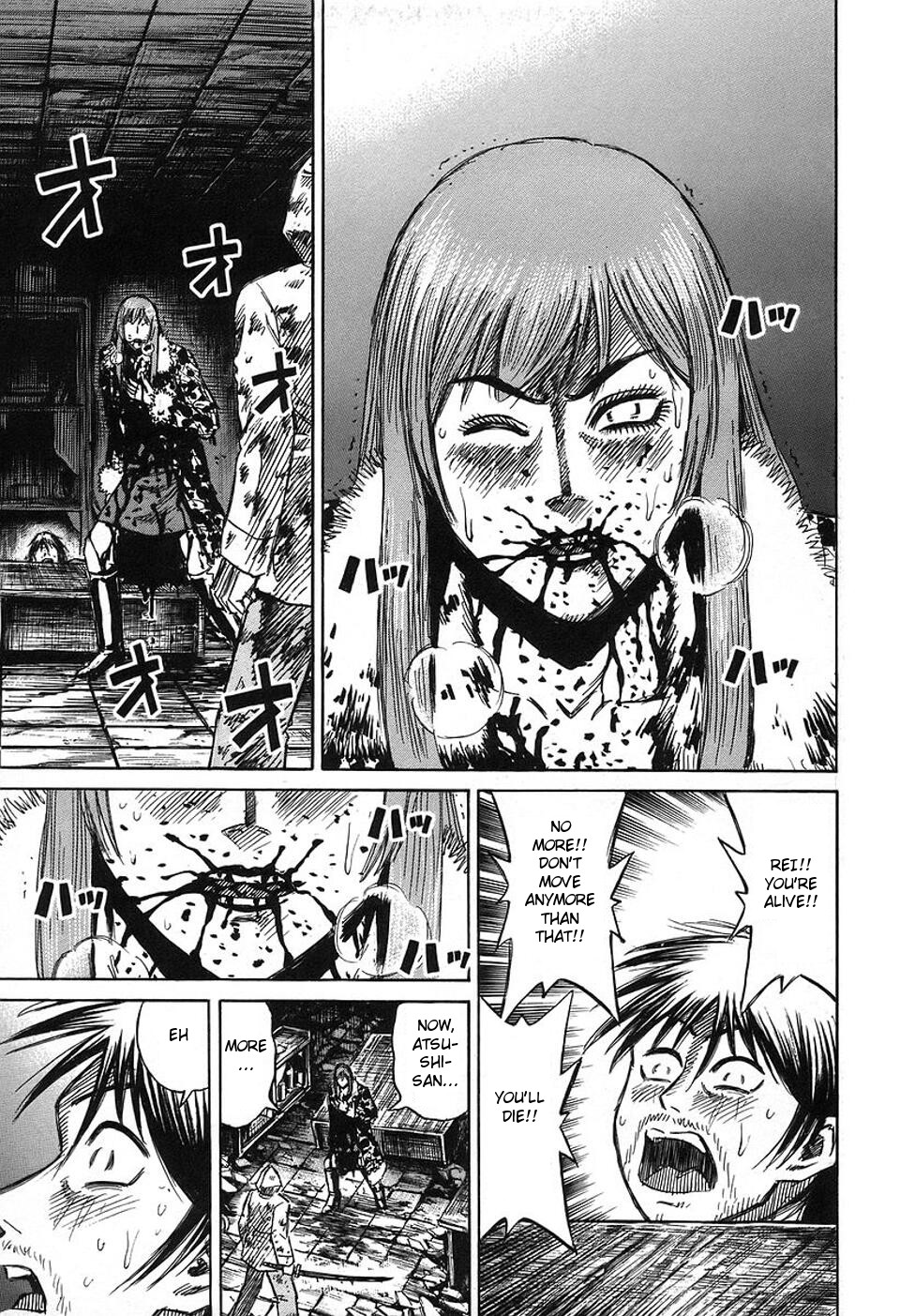 Higanjima Chapter 143 page 7 - Chapter 143: A Woman Named Rei