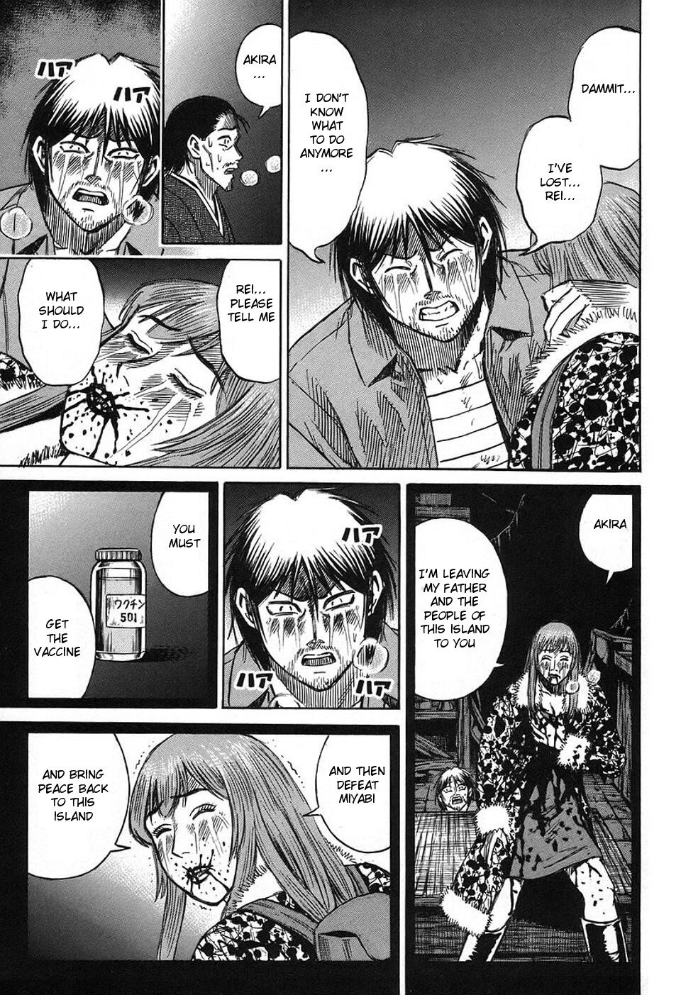 Higanjima Chapter 144 page 11 - Chapter 144: The Last Chance