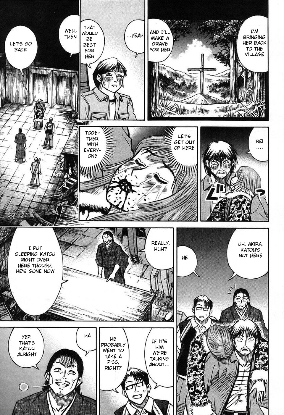 Higanjima Chapter 144 page 15 - Chapter 144: The Last Chance