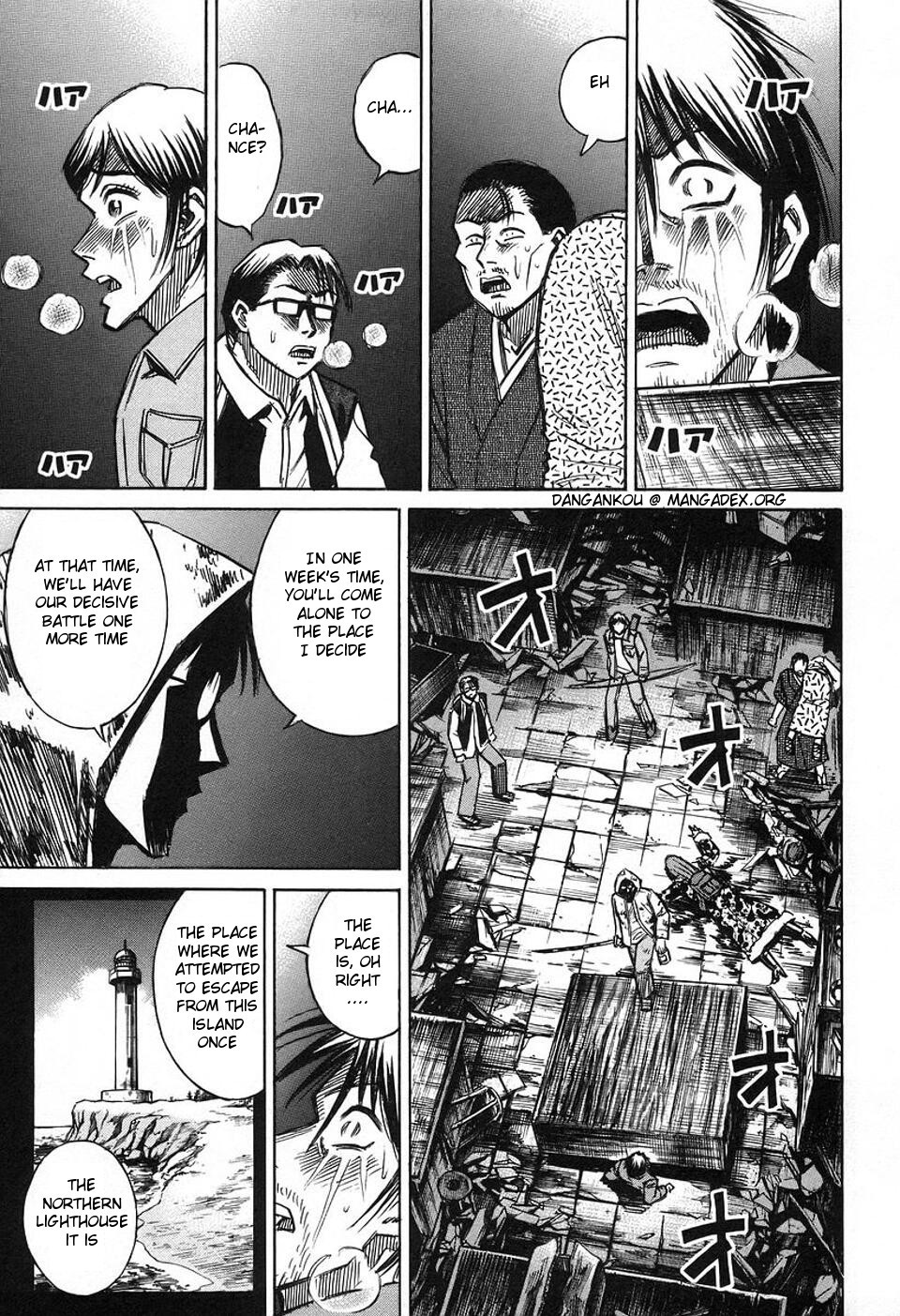 Higanjima Chapter 144 page 3 - Chapter 144: The Last Chance