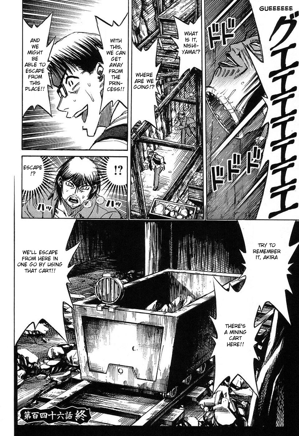 Higanjima Chapter 146 page 19 - Chapter 146: Sewer