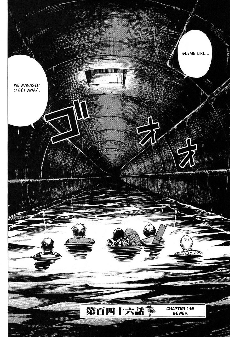 Higanjima Chapter 146 page 2 - Chapter 146: Sewer