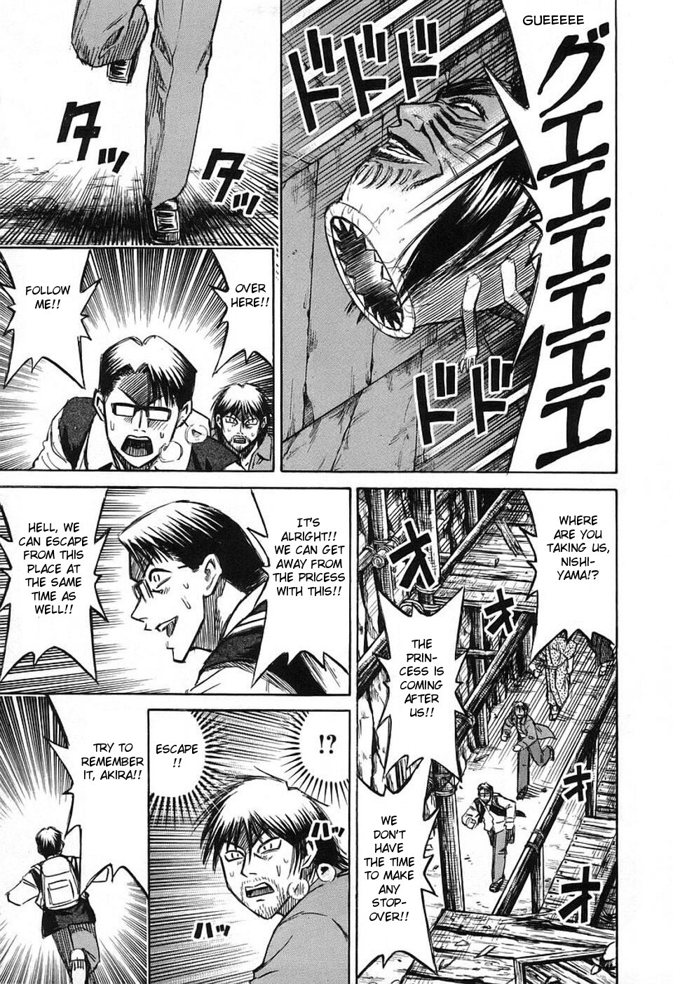 Higanjima Chapter 147 page 1 - Chapter 147: Mining Cart