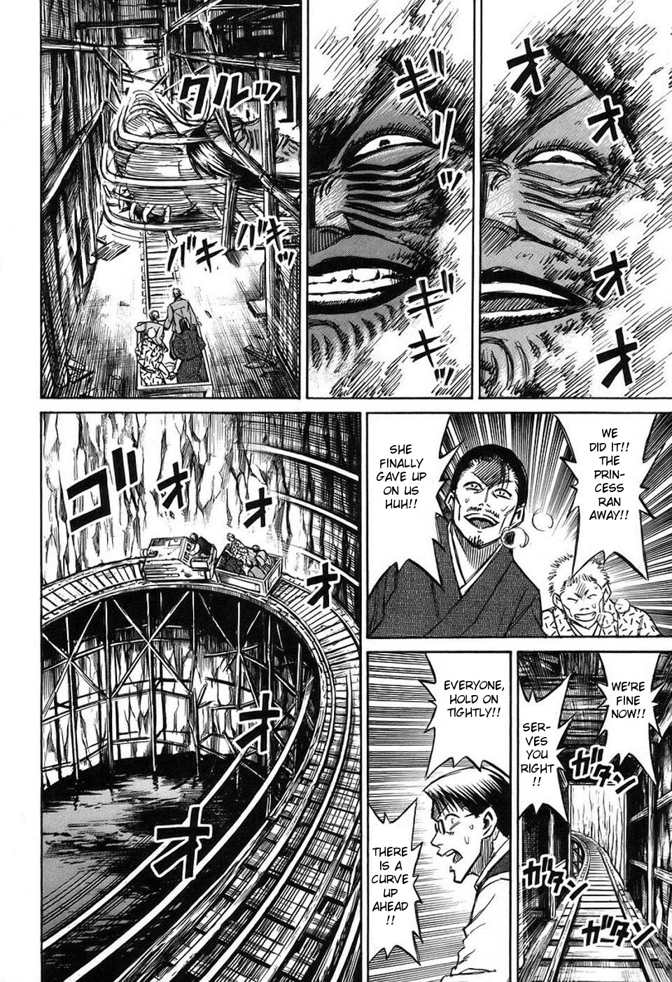 Higanjima Chapter 147 page 14 - Chapter 147: Mining Cart
