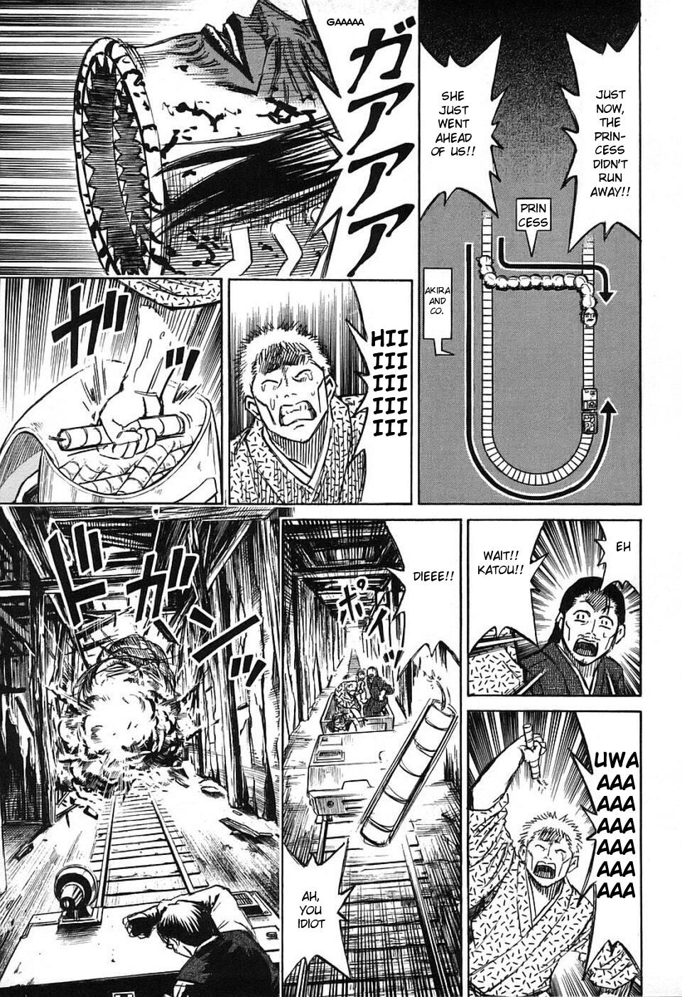 Higanjima Chapter 147 page 17 - Chapter 147: Mining Cart