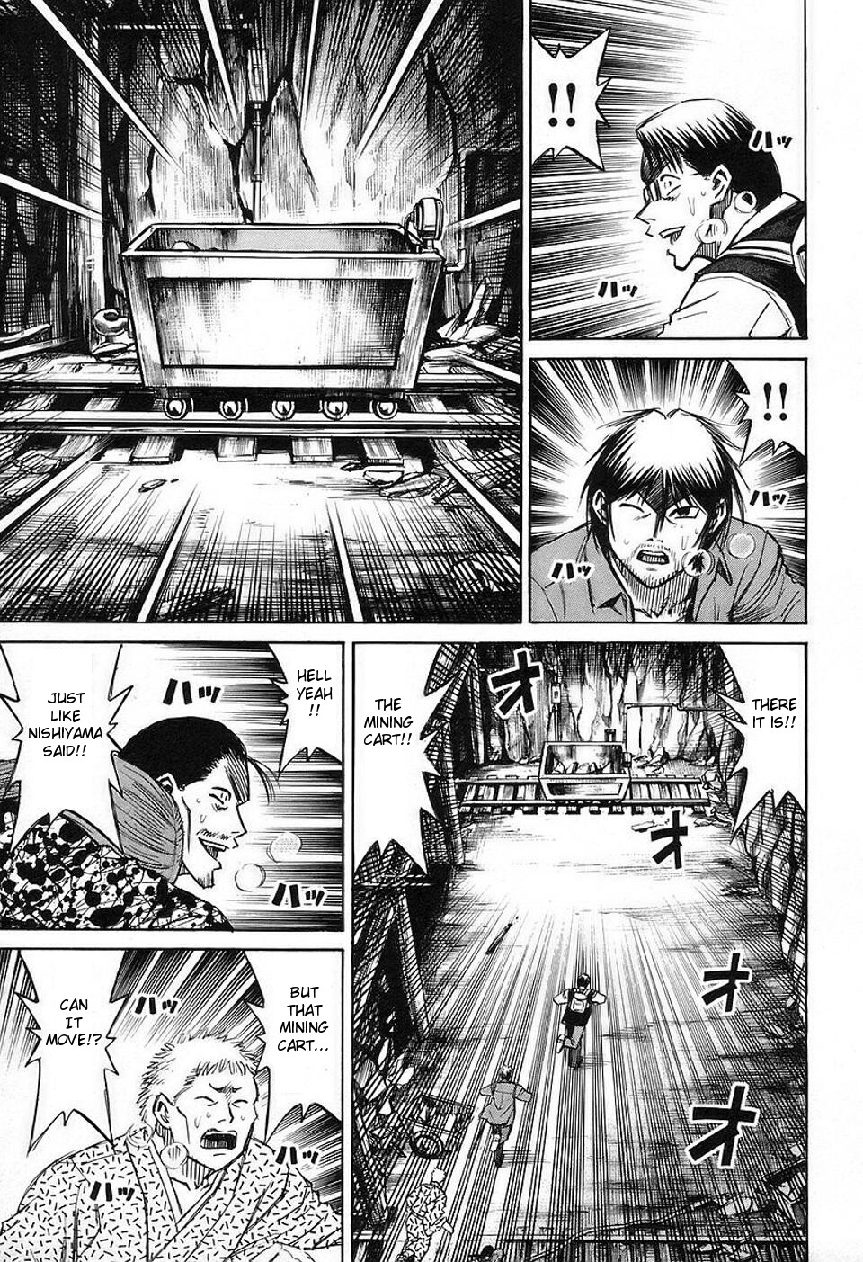 Higanjima Chapter 147 page 3 - Chapter 147: Mining Cart