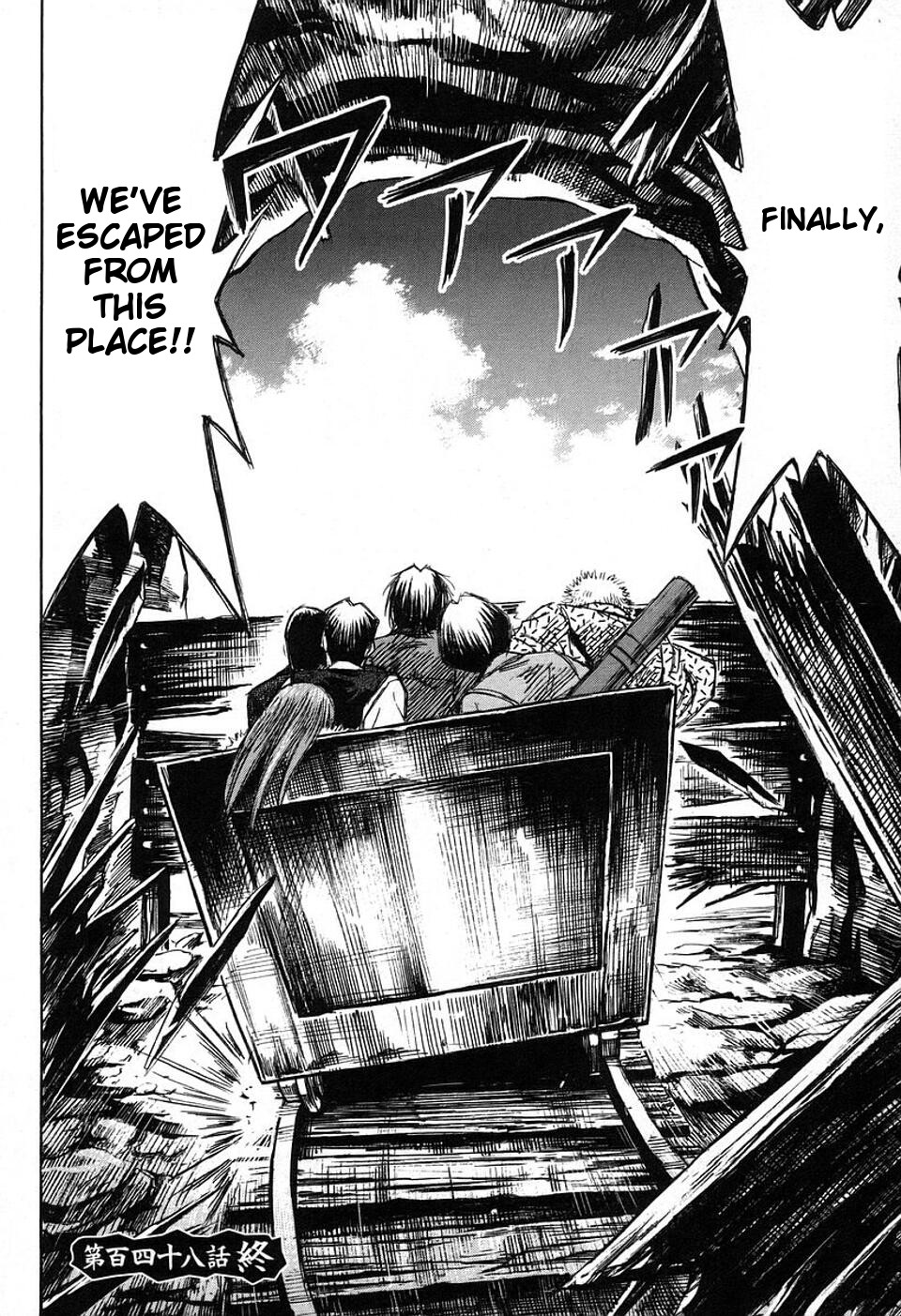 Higanjima Chapter 148 page 19 - Chapter 148: Getting Out