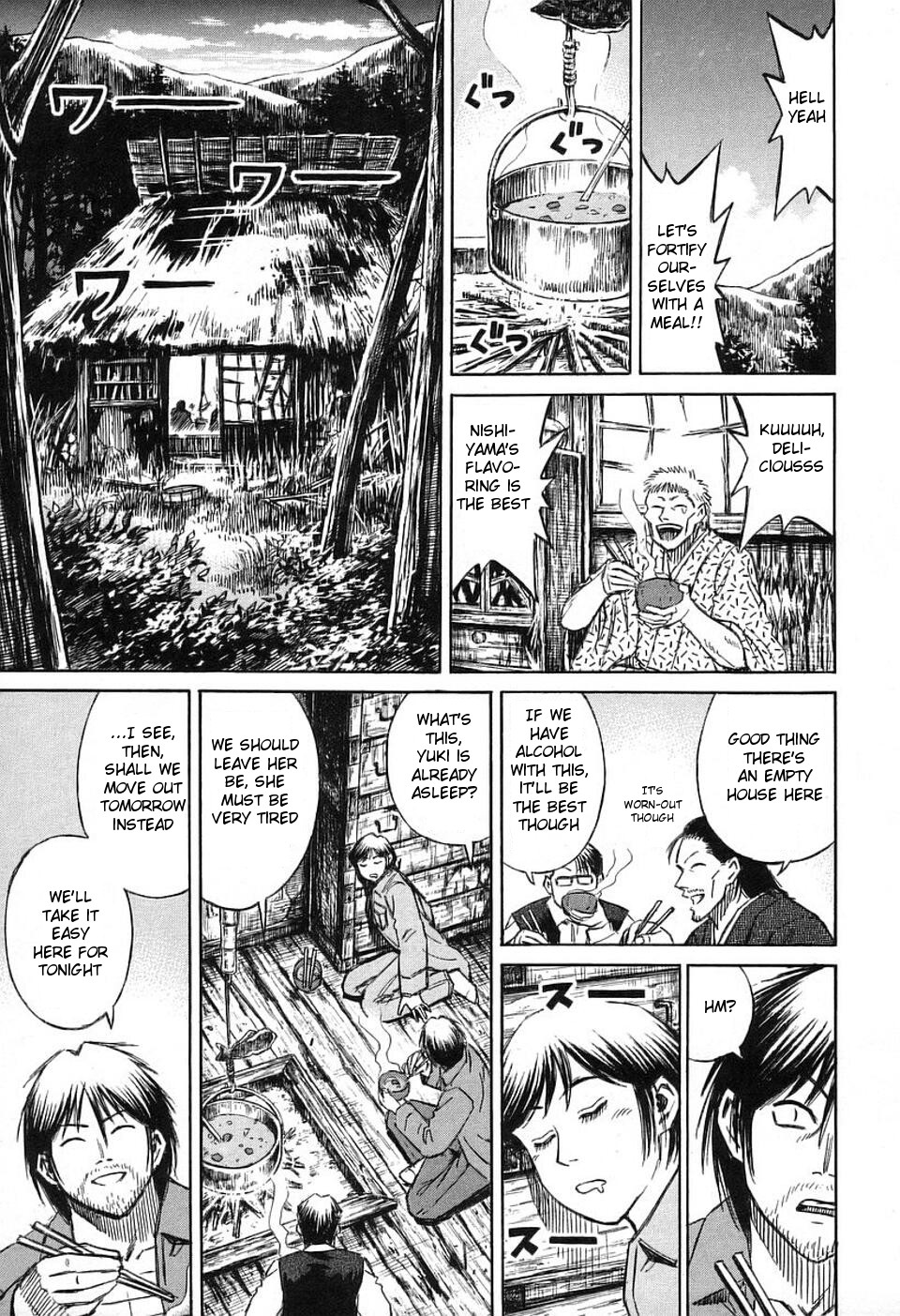 Higanjima Chapter 149 page 12 - Chapter 149: On The Way Back