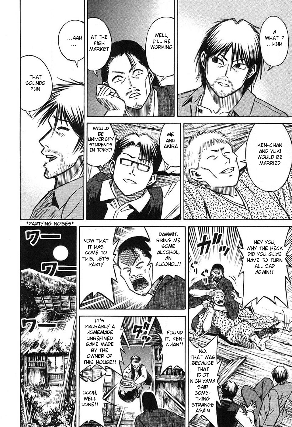 Higanjima Chapter 149 page 15 - Chapter 149: On The Way Back