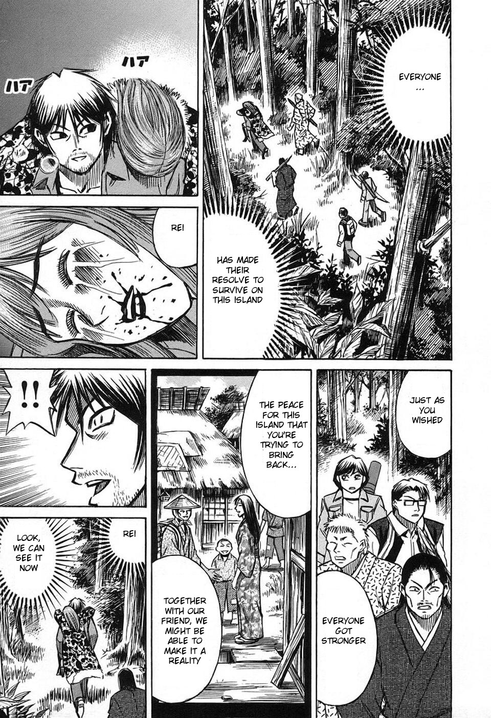 Higanjima Chapter 149 page 18 - Chapter 149: On The Way Back