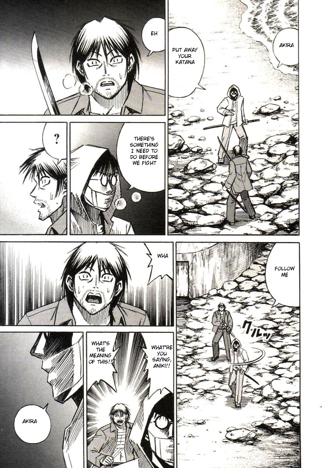 Higanjima Chapter 153 page 1 - Chapter 153: Hundred Holes Village