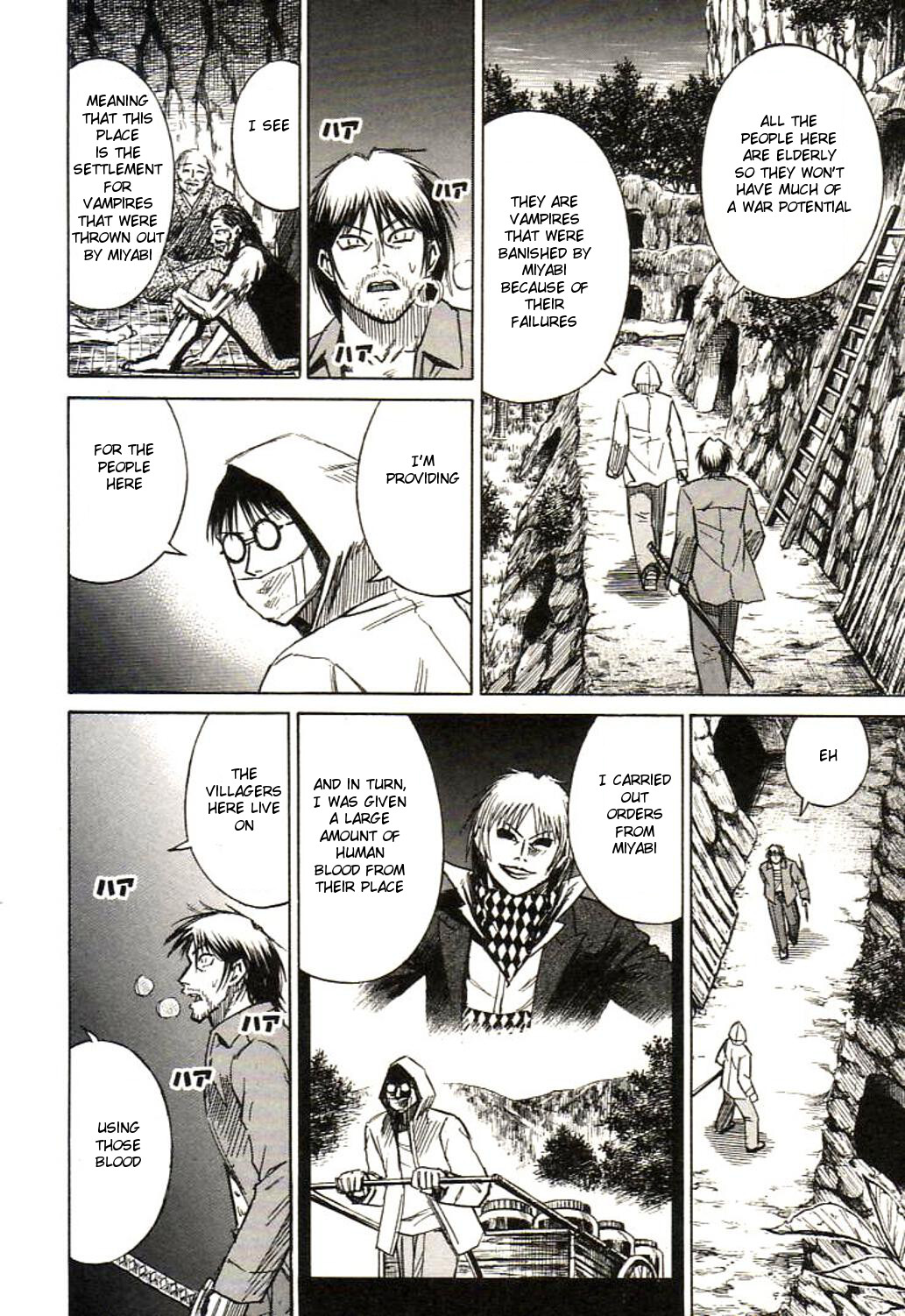 Higanjima Chapter 153 page 11 - Chapter 153: Hundred Holes Village