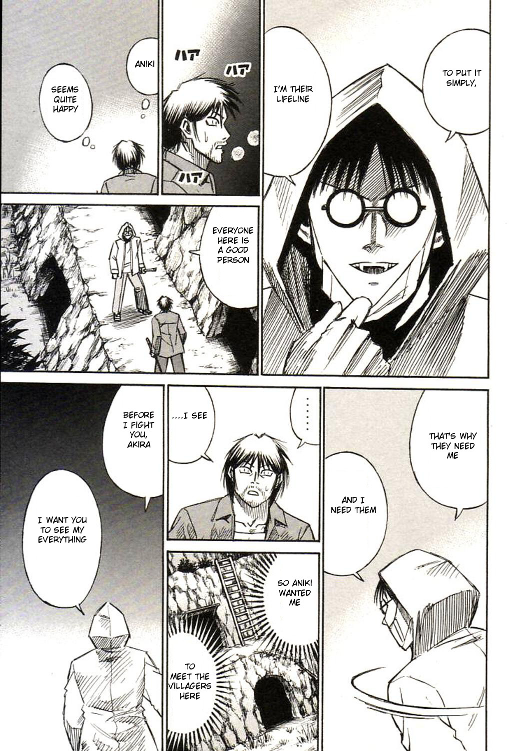 Higanjima Chapter 153 page 12 - Chapter 153: Hundred Holes Village