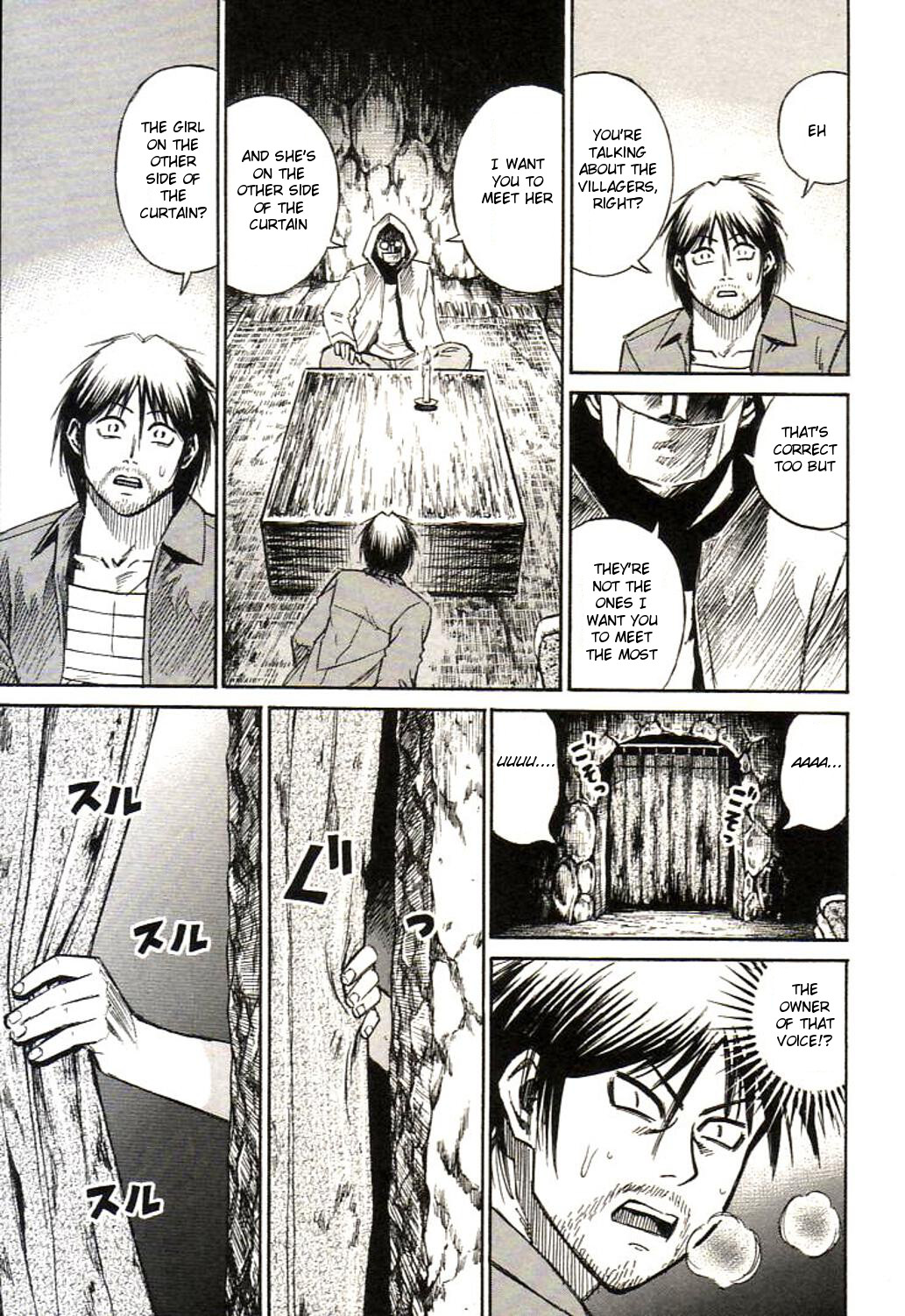 Higanjima Chapter 153 page 16 - Chapter 153: Hundred Holes Village