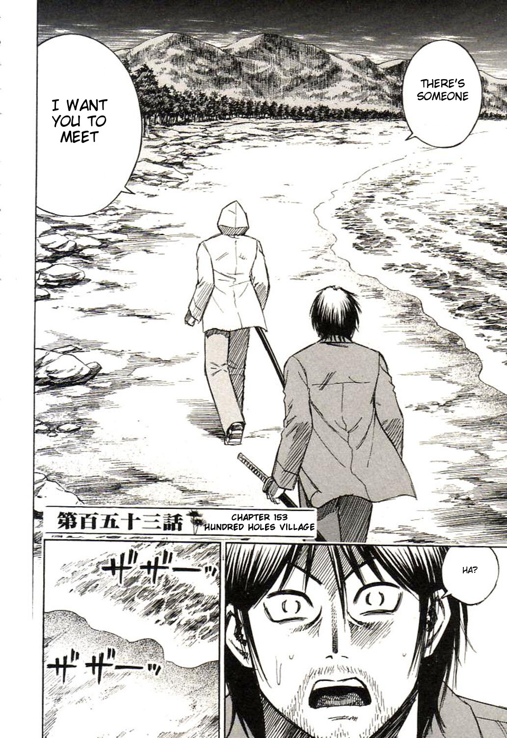Higanjima Chapter 153 page 2 - Chapter 153: Hundred Holes Village