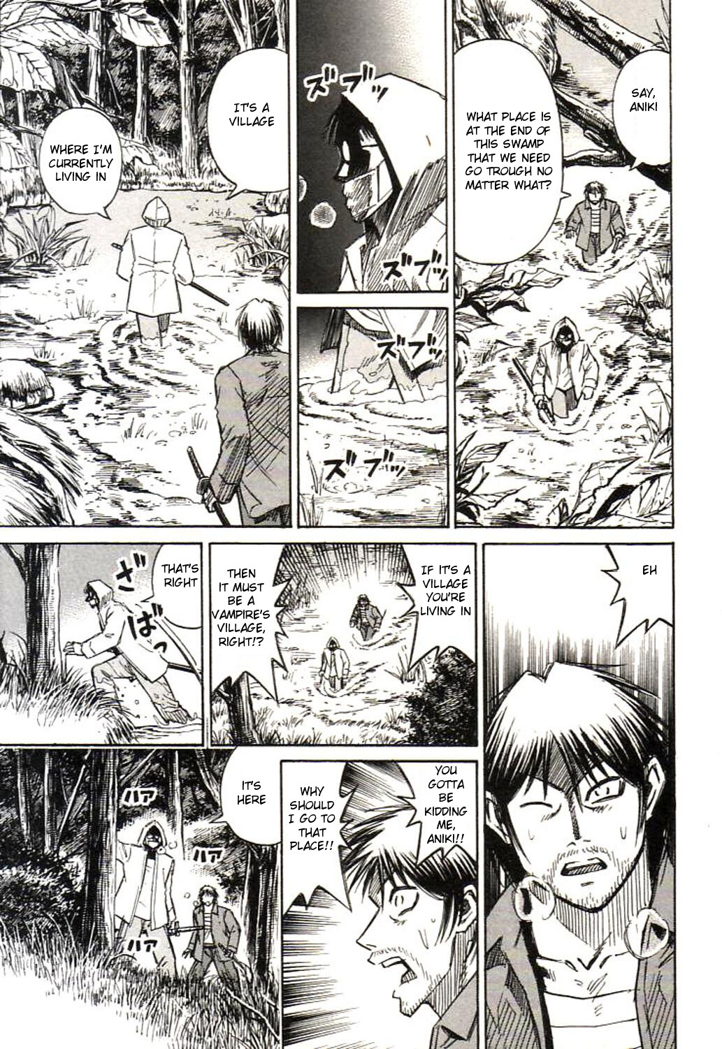 Higanjima Chapter 153 page 5 - Chapter 153: Hundred Holes Village