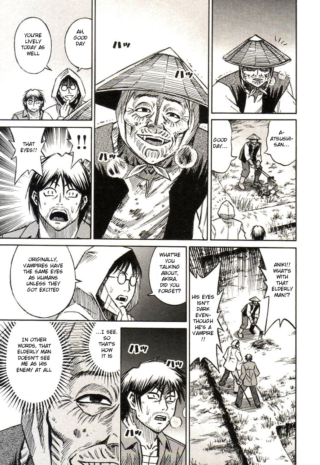 Higanjima Chapter 153 page 8 - Chapter 153: Hundred Holes Village