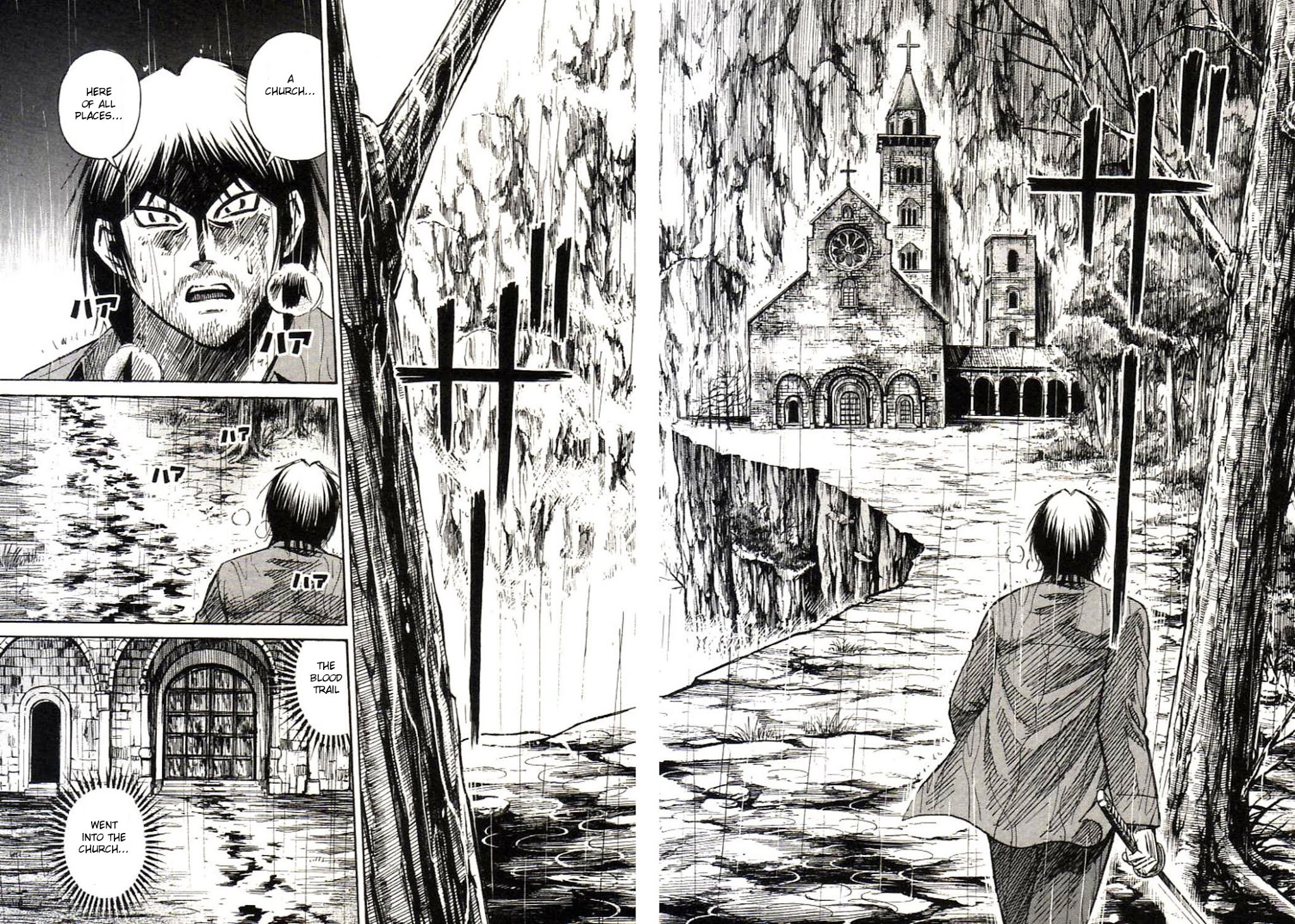 Higanjima Chapter 162 page 17 - Chapter 162: In The Rain