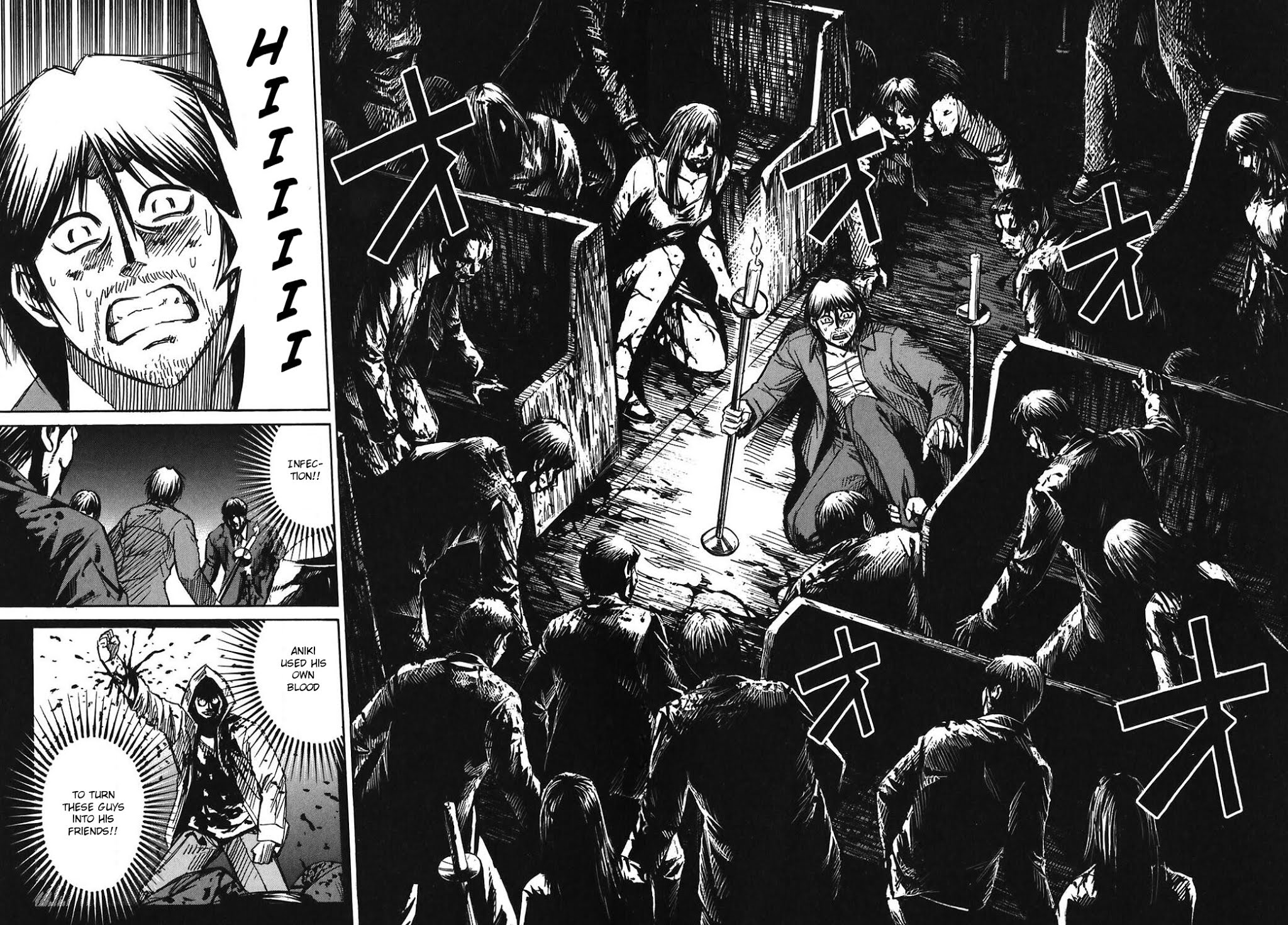 Higanjima Chapter 163 page 23 - Chapter 163: Church