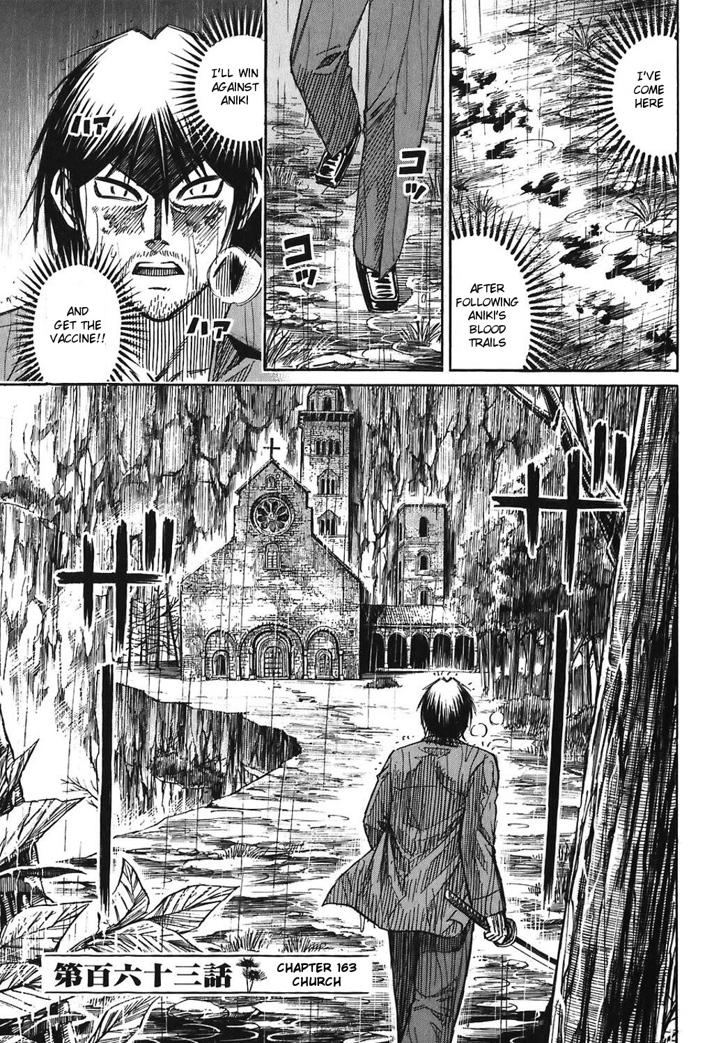 Higanjima Chapter 163 page 7 - Chapter 163: Church