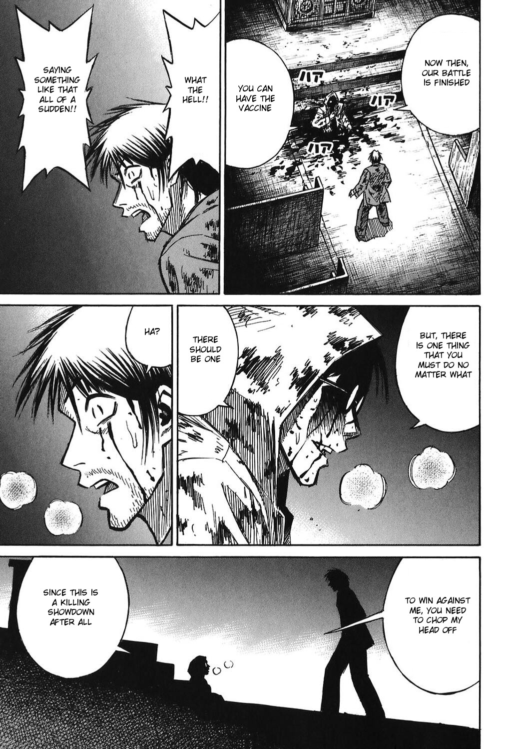 Higanjima Chapter 170 page 19 - Chapter 170: Compensation
