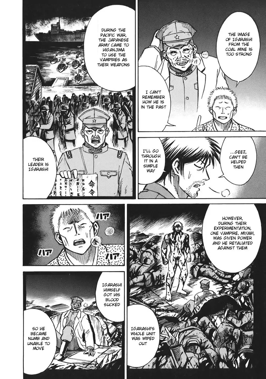 Higanjima Chapter 175 page 4 - Chapter 175: The Report (Continuation)