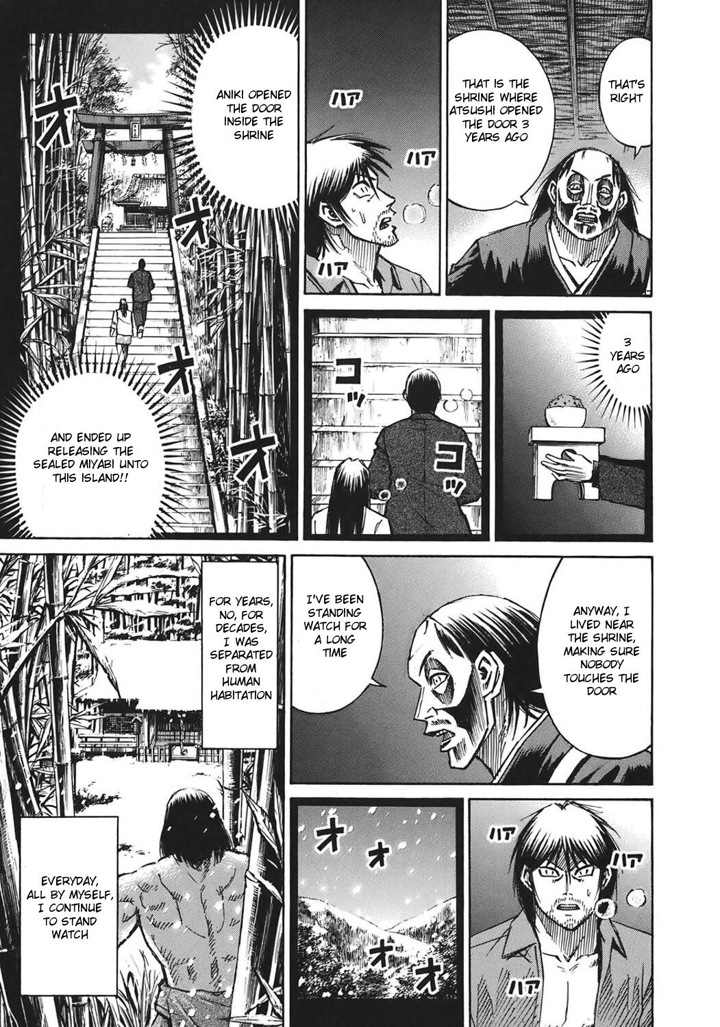 Higanjima Chapter 178 page 10 - Chapter 178: Confession of The Mask