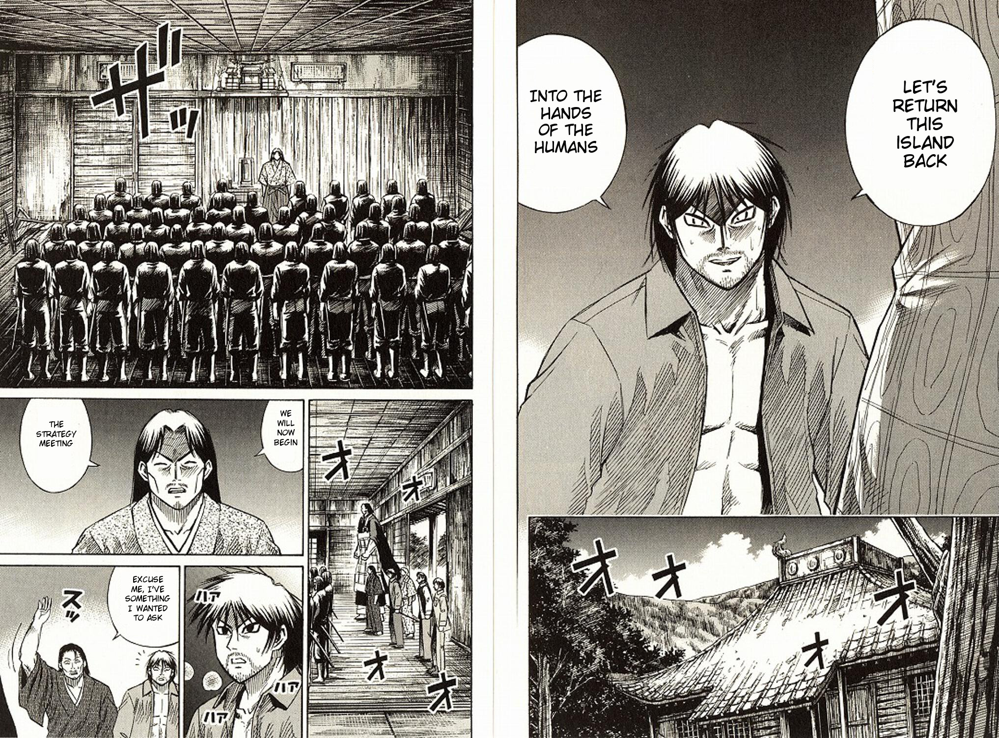Higanjima Chapter 184 page 8 - Chapter 184: Night Raid