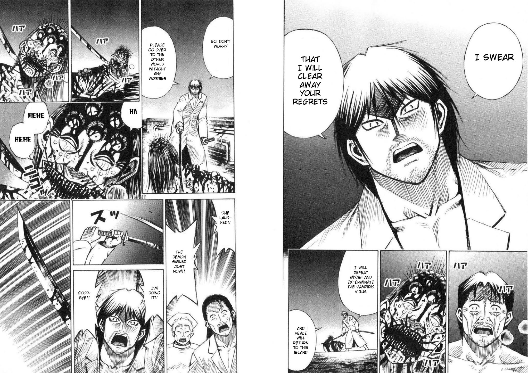 Higanjima Chapter 204 page 4 - Chapter 204: Crimson Red Flag