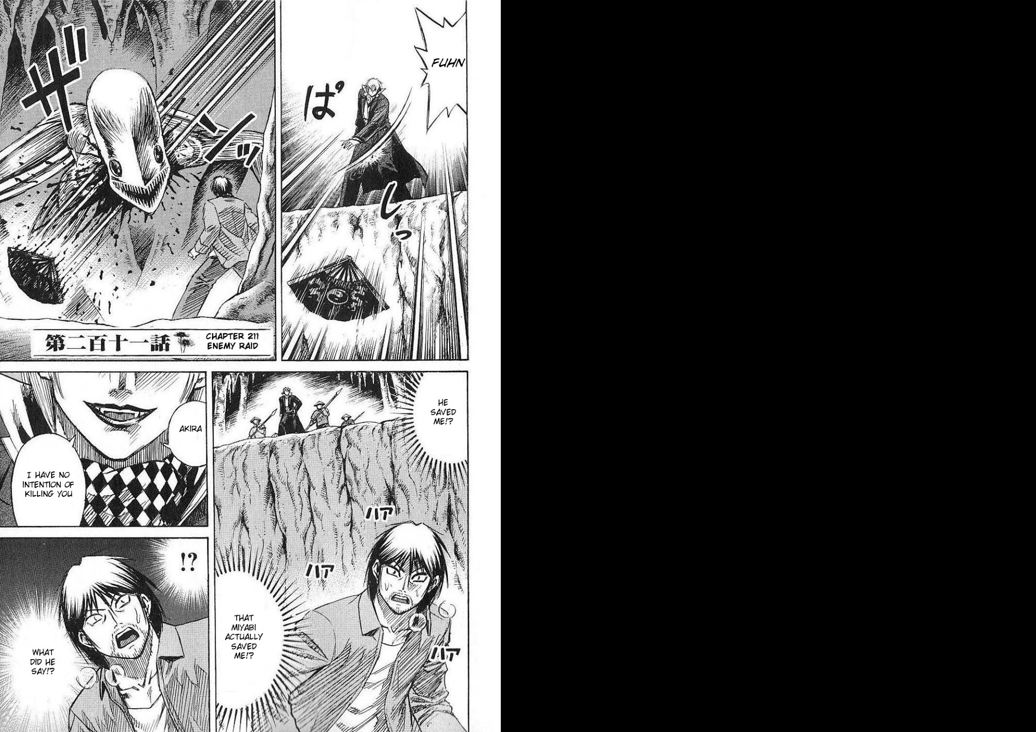 Higanjima Chapter 211 page 1 - Chapter 211: Enemy Raid