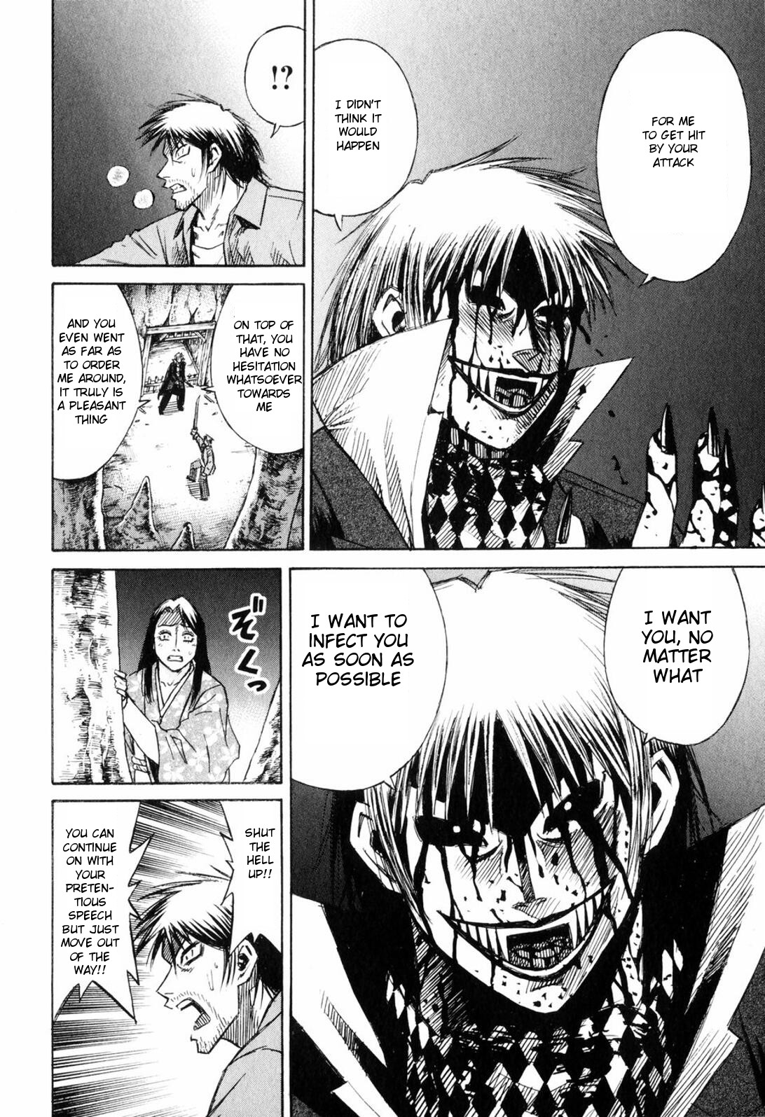 Higanjima Chapter 215 page 13 - Chapter 215: An All-Out Attack