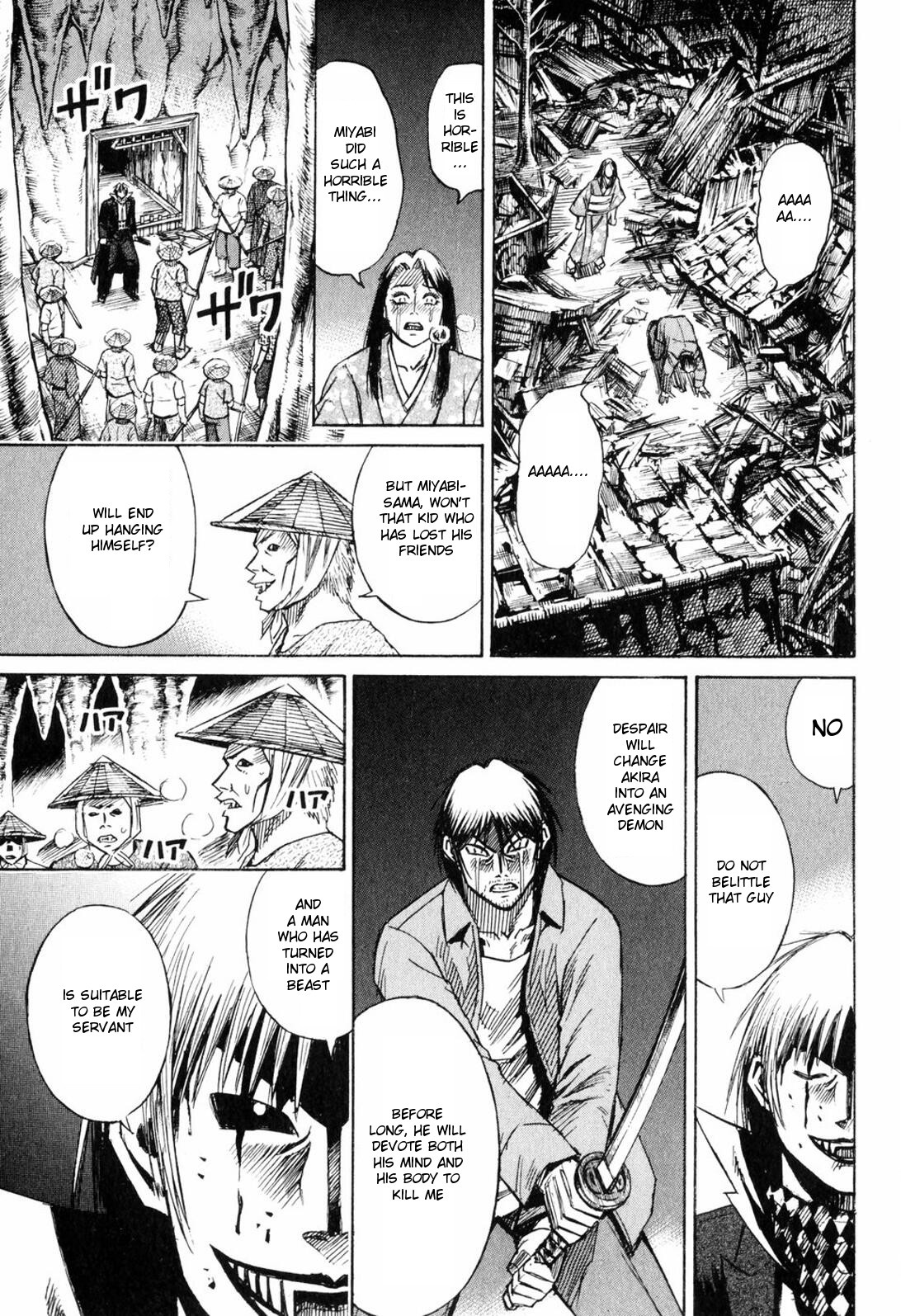 Higanjima Chapter 215 page 23 - Chapter 215: An All-Out Attack