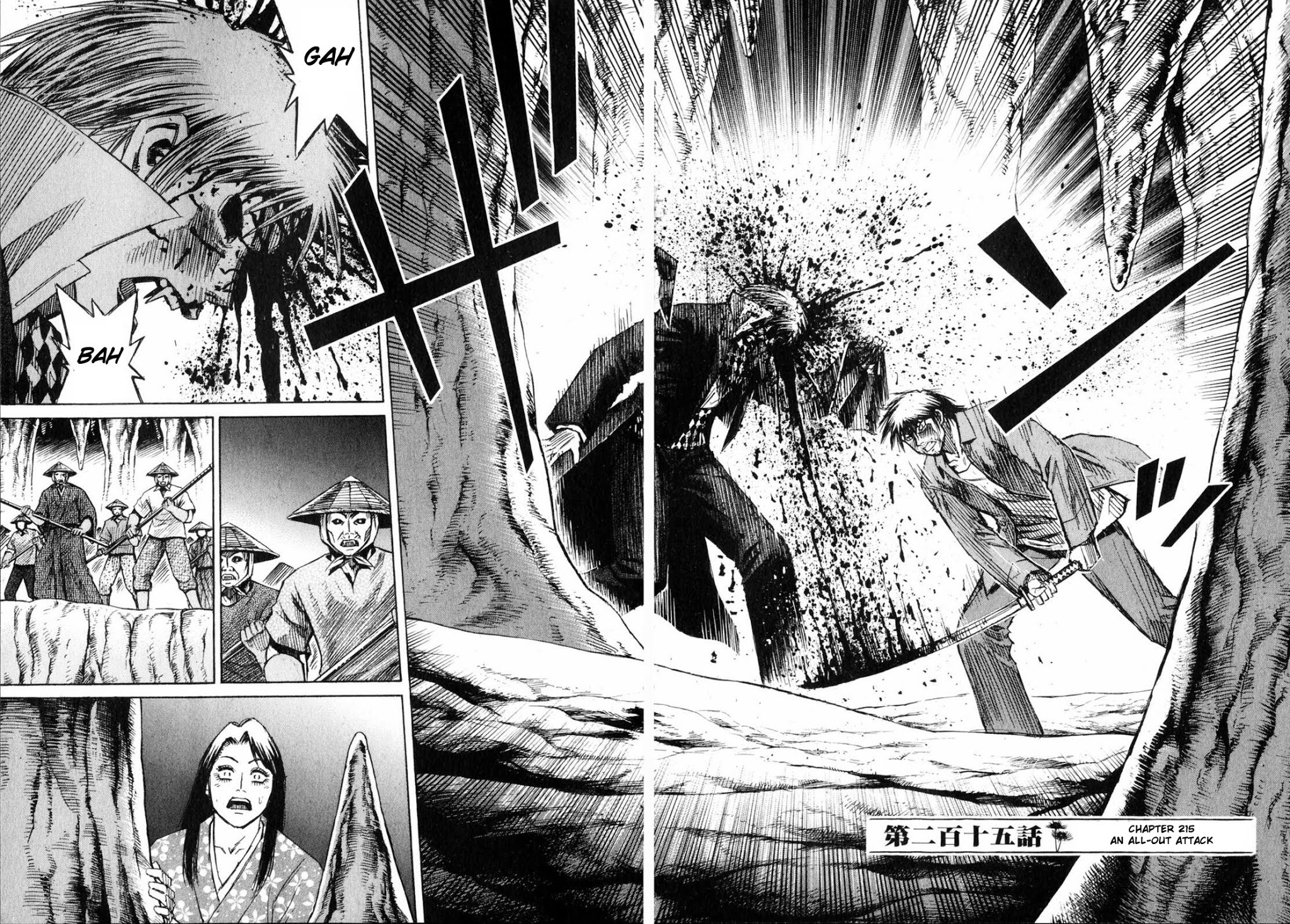Higanjima Chapter 215 page 8 - Chapter 215: An All-Out Attack