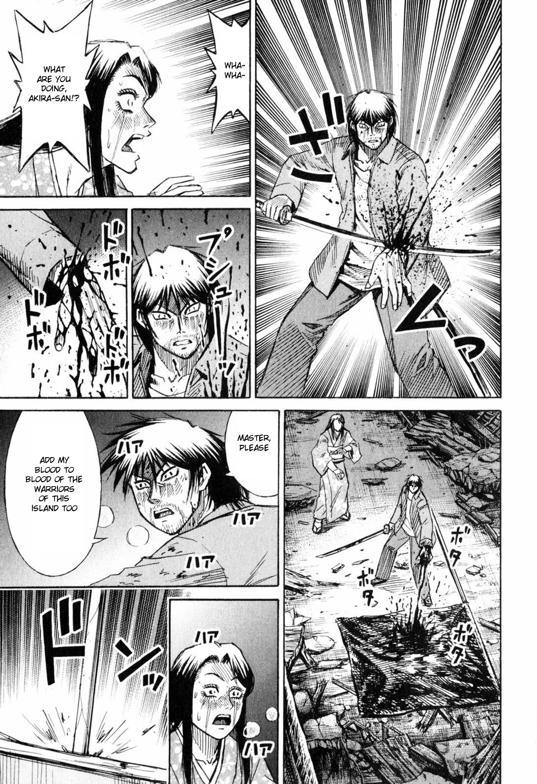 Higanjima Chapter 216 page 7 - Chapter 216: Blood Of Determination