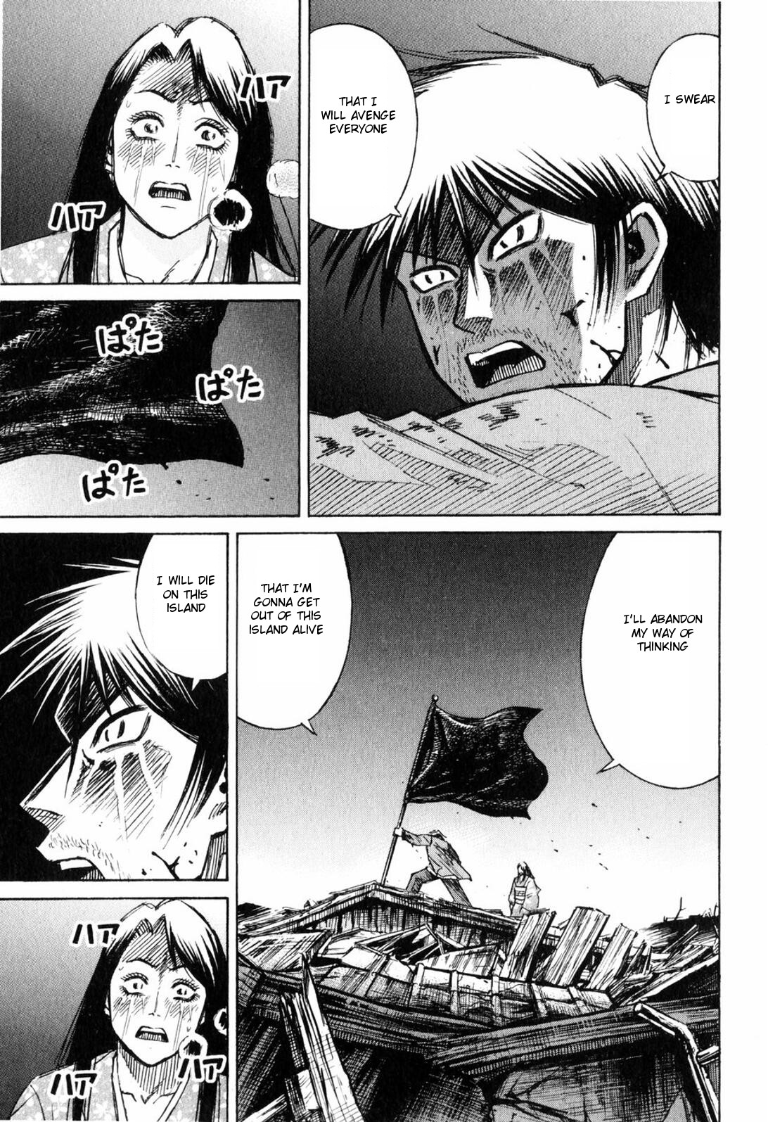 Higanjima Chapter 216 page 9 - Chapter 216: Blood Of Determination