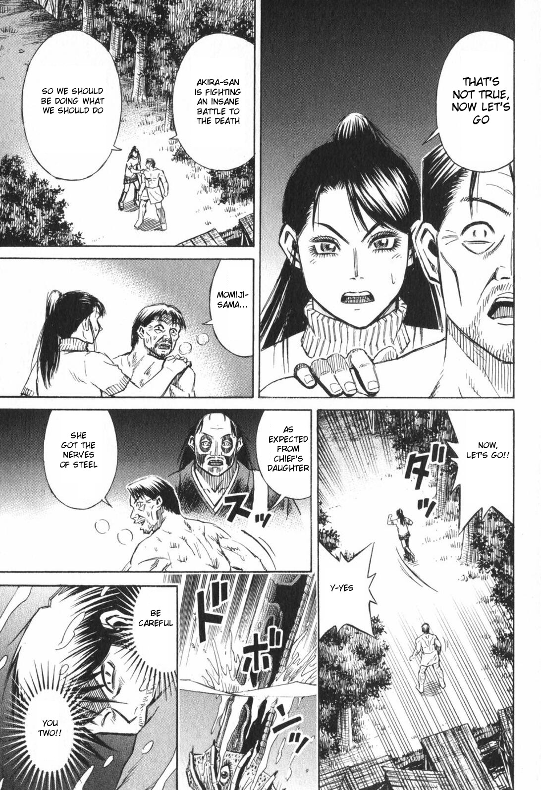 Higanjima Chapter 221 page 13 - Chapter 221: Heading Towards The Jail