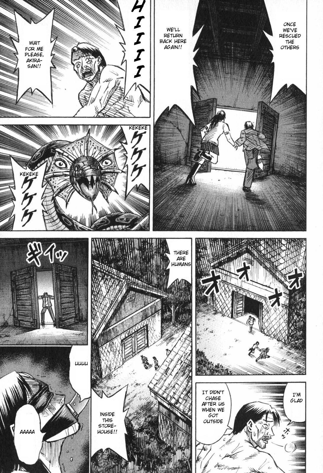 Higanjima Chapter 223 page 13 - Chapter 223: Setting Free